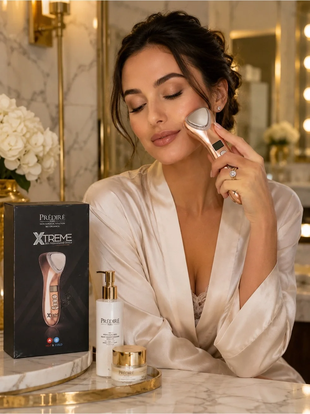 Predire Paris XTREME Hot & Cold Skin Rejuvenation Device D002 NIB